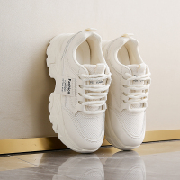 La Chessiers老爹鞋女春秋新款ins潮百搭时尚透气运动鞋厚底休闲鞋女鞋潮鞋