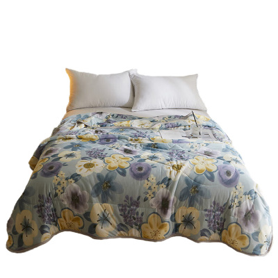 天琴双人被200*230cm柔软舒适贴身亲肤罗兰若梦夏TQ-B098