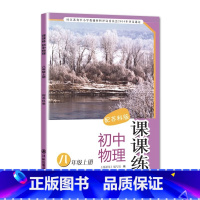 课课练 初中物理 八年级上册 初中通用 [正版]配苏科版 初中物理课课练 八年级上册 (含答案无试卷)译林出版社 8年