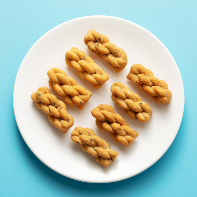 小麻花椒盐味整箱零食品小吃网红饼干袋装充饥夜宵休闲50包约250g