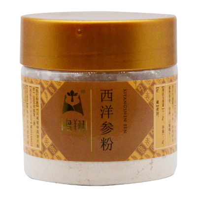 鸿翔西洋参粉塑瓶90g吉林参