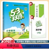 数学 二年级下 [正版]2023春新版 53天天练二年级下册数学北师大版BSD小学2年级下册数学书同步训练练习册试卷测试