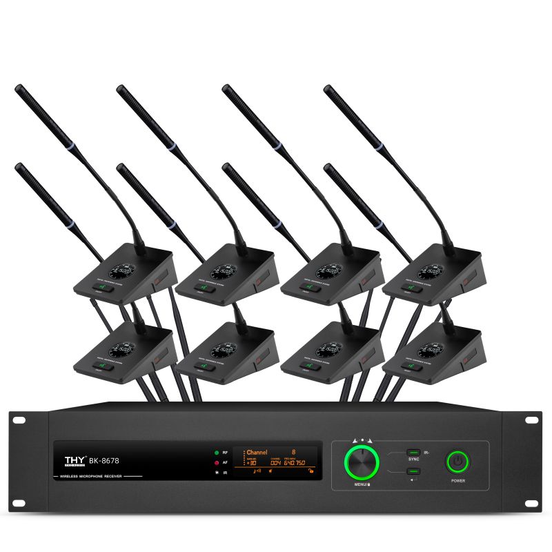 THY PROAUDIO 一拖八会议话筒 BK-8678 套