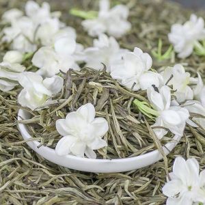 福岗福建茶叶2025新茶 茉莉银针王雪竹花茶浓香型散装500g特级