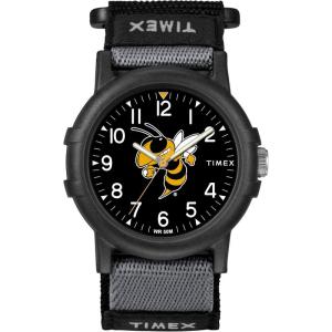 TIMEX女款mm树脂表盘黑带橙色表盘运动腕表