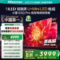 海信小墨E5Q Pro 65英寸超画质U+MiniLED墨晶屏 电视机E5NPRO升级