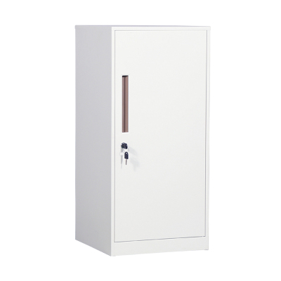 慧采云 钢制文件柜矮柜收纳整理柜资料柜铁皮柜档案柜办公单门柜带锁