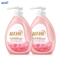 蓝月亮内衣专用洗衣液500g*2瓶 男女士内裤清洗液 柔润樱花香 轻松去渍 高效除菌去味防发黄 易漂洗无残留