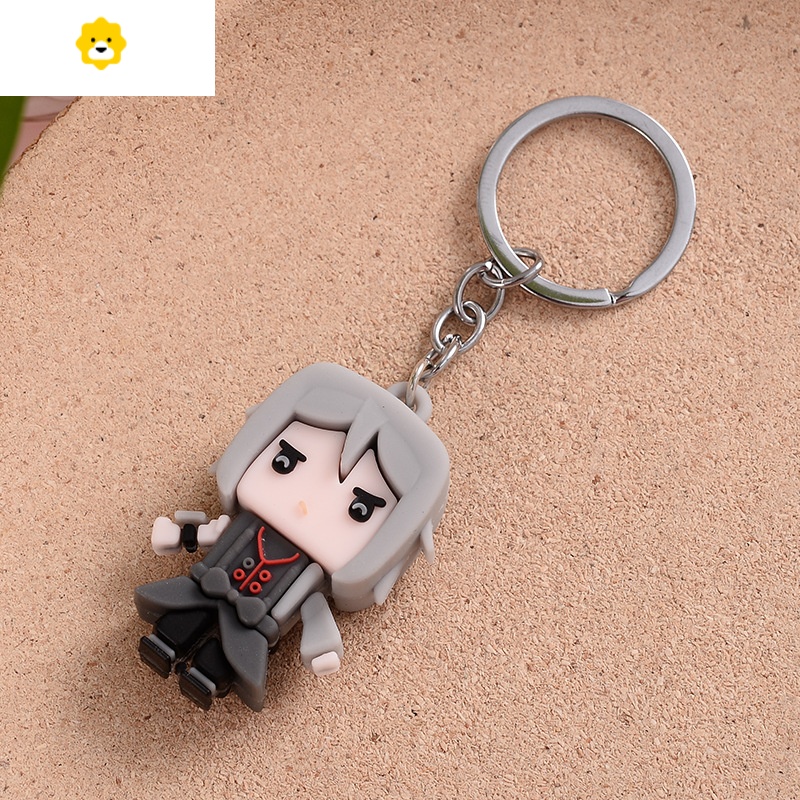 迷你世界钥匙扣橡皮擦全套公仔益智挂件小人擎天柱彩儿童 3叶小龙