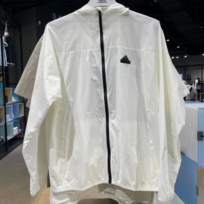 adidas/阿迪达斯男子运动训练外套梭织坊晒衣连帽夹克IT3942 C