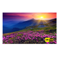 经科JK画框幕布无边框H3-AT/W2投影机投影仪透声幕白幕80寸2.35:1