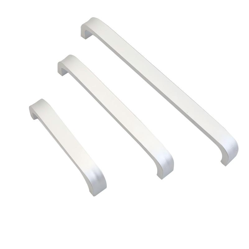 红缅鞋柜门把手现代简约实心空心太空铝合金拉手*1个