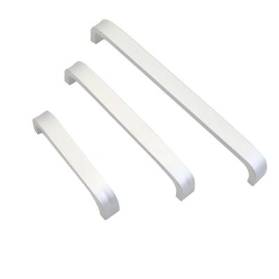 红缅鞋柜门把手现代简约实心空心太空铝合金拉手*1个