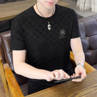 2025新款夏季短袖T恤男薄款潮牌帅气百搭体恤青年圆领上衣