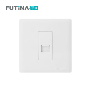 福田 插座 明装开关插座面板明线家用墙壁 明装一位电脑 单位:个