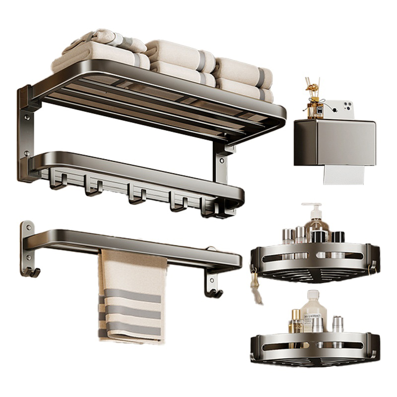 凌迪星浴巾架四件套60*21.5*19cm套