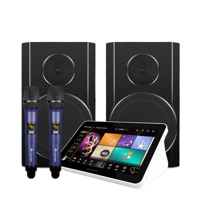 InAndOn音王KD3S一体机旗舰版+8吋音箱+3T-家庭ktv音响套装全套卡拉OK音箱点歌机家用