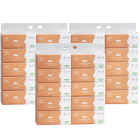 织梦 抽取式纸面巾5层60抽每包原生木浆抽纸实惠装餐巾纸家庭装纸抽卫生纸家用母婴可用 10包提装*3提