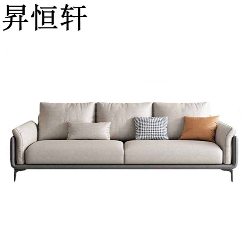 昇恒轩 轻奢布艺沙发 简约现代客厅三人位沙发 SHX-016 /个