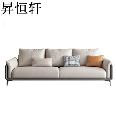 昇恒轩 轻奢布艺沙发 简约现代客厅三人位沙发 SHX-016 /个