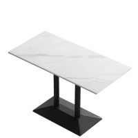 山利奥 卡座岩板餐桌 1300*800mm/张