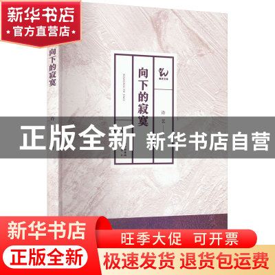 正版 向下的寂寞 许艺/著 阳光出版社 9787552564648 书籍