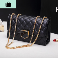 女士包包2020新款潮韩版百搭菱格链条包时尚单肩斜挎包简约小方包NEW LAKE女斜挎包