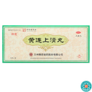 佛慈黄连上清丸6g*10丸 散风清热泻火止痛用于风热上攻肺胃热盛所致的头晕目眩