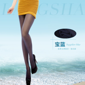 浪莎丝袜 连裤袜防勾丝春秋薄款肉色黑丝袜性感打底袜美腿袜子女