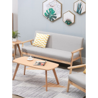 小户型简易沙发单人椅网红款北欧简约现代布艺日式双人客厅出租房