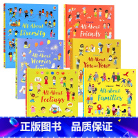 感觉身体情绪礼仪家庭关系多样性6册精装大开 [正版]Usborne出品感觉身体情绪礼仪家庭关系多样性6册精装大开英文原版