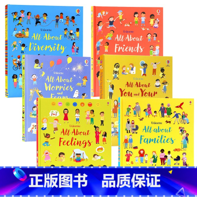 感觉身体情绪礼仪家庭关系多样性6册精装大开 [正版]Usborne出品感觉身体情绪礼仪家庭关系多样性6册精装大开英文原版