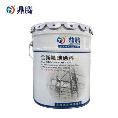 鼎腾金属氟碳漆 双组件20:4 支持定制颜色 24kg/桶(红色)