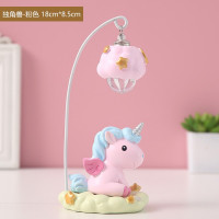 林檎独角兽小夜灯摆件创意生日照明家居卧室装饰少女心梦幻送女朋友闺蜜同学送女朋友老婆生日礼物送女朋友老婆情人节七夕生日礼物