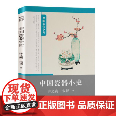 正版 中国瓷器小史 是一部讲述中国瓷器及其发展历史的图书 许之衡 朱琰 著 济南出版社