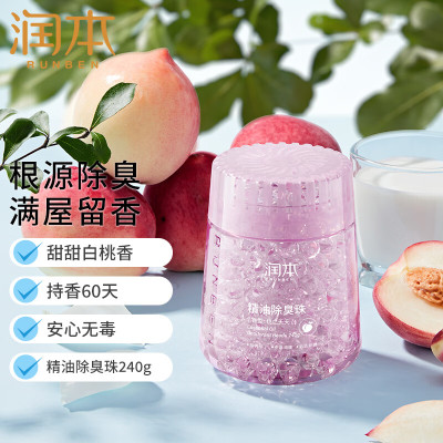 润本精油除臭珠桃之夭夭 240g/瓶