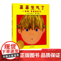 菲菲生气了非常非常的生气幼儿园小学图书硬壳精装图书启发绘本引导孩子正确对待自己的情绪正版书籍美国凯迪克大奖