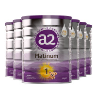 [效期至27年7月]6罐装 | 澳洲a2 白金版 幼儿配方奶粉1段(0-6个月)900g/罐 新西兰进口