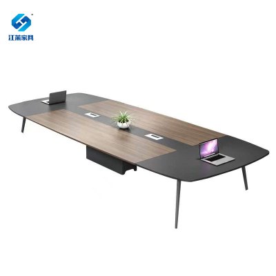 江莱钢架会议桌3500*1400*750mm/JL-H15/张