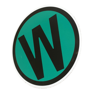 途务 减速牌 限速慢行牌 W字牌 不带架 块