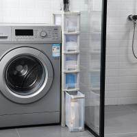 家柏饰(CORATED)厨房夹缝收纳柜抽屉式置物架卫生间超窄缝隙收纳夹缝柜15/30/20cm