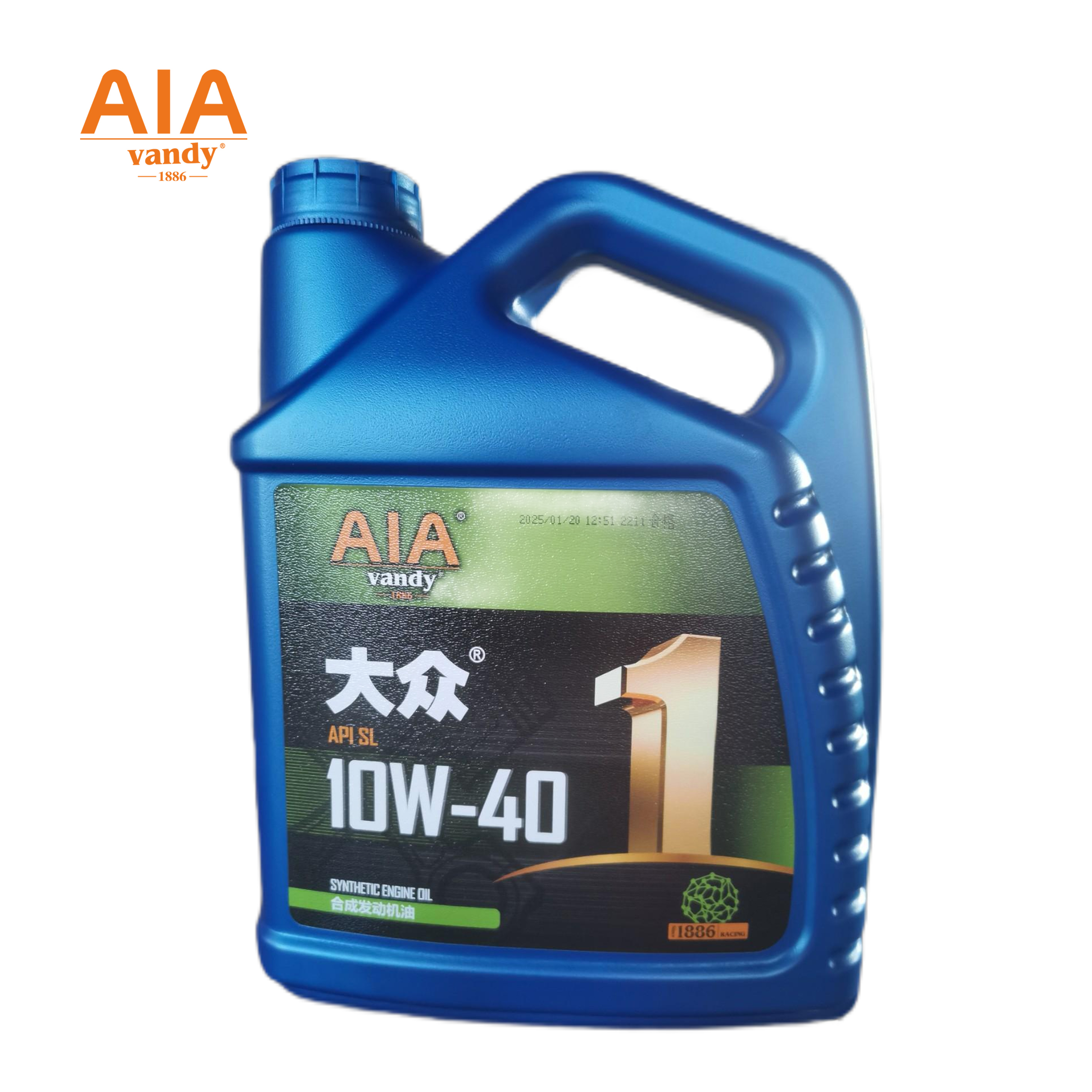 AIA 合成发动机油 SL 10W/40 4L/桶