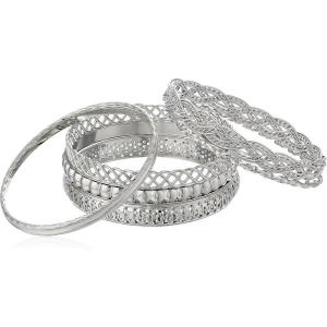 GUESS手链套装件套金属质感女款百搭锁骨链无扣设计礼盒装 initial