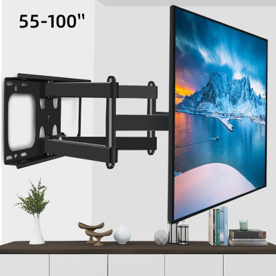 索尼电视机六臂加强款伸缩旋转挂架55/65/75/85X8000H55657585100英寸前后拉伸挂墙支架