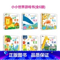 [全套6册]小小世界游戏书 [正版]邦臣小红花小小世界游戏书-你好便便幼儿童科普启蒙认知书0-3-5岁宝宝撕不烂洞洞翻翻