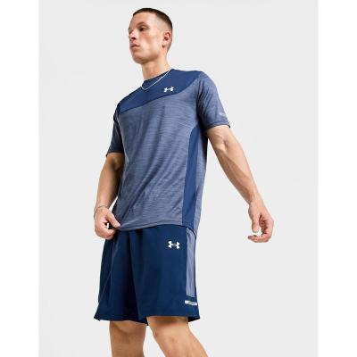 安德玛(under armour)运动中裤高弹舒适防滑侧袋男士健身休闲短裤