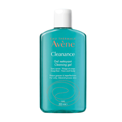 法国雅漾（Avene）控油舒缓洁肤凝胶200ML（温和无皂基泡沫洗面奶男女通用皮尔法伯集团原装进口）