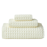 伊伊爱 蜂巢格毛巾