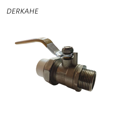 DERKAHE 中型PPR外牙球阀 DE25 个