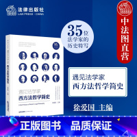 遇见法学家 西方法哲学简史 [正版] 2024新 天下 遇见法学家 西方法哲学简史 徐爱国 西方法哲学与法律史通识 法哲